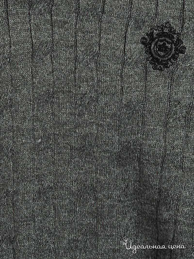 Пуловер Total Look мужской, цвет серый / черный