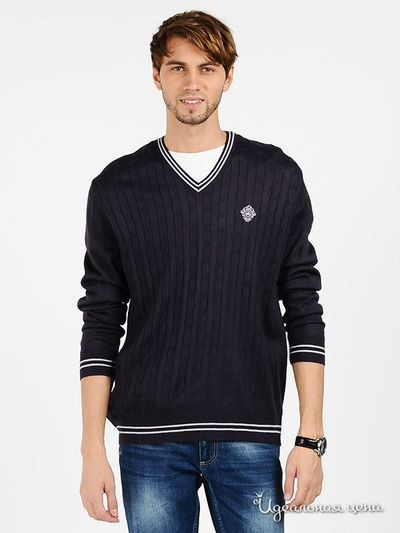 Пуловер Total Look мужской, цвет фиолетовый / лиловый