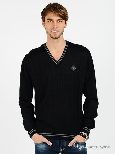 Пуловер Total Look, цвет цвет черный / серый