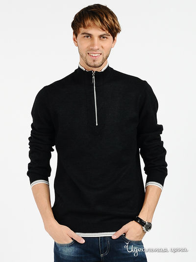 Свитер Total Look, цвет цвет темно-серый / светло-серый