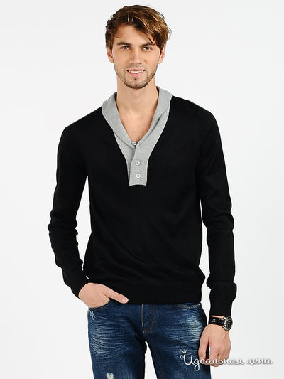 Пуловер Total Look, цвет цвет черный