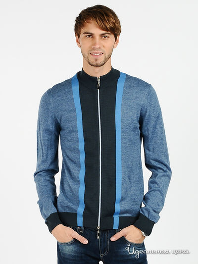 Кардиган Total Look, цвет цвет синий