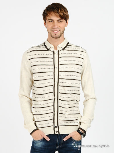 Кардиган Total Look, цвет цвет светло-бежевый