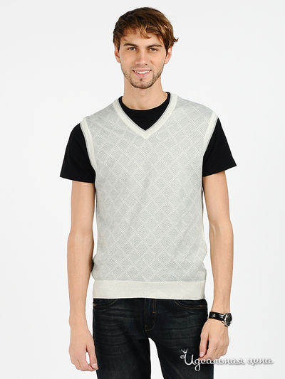 Жилет Total Look, цвет цвет светло-серый