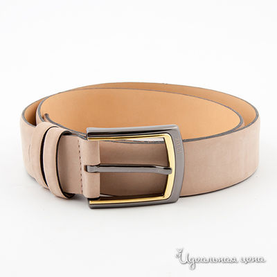 Ремень ZILLI, цвет цвет светло-бежевый