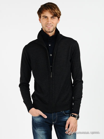 Кардиган Baldessarini, цвет цвет серый / синий