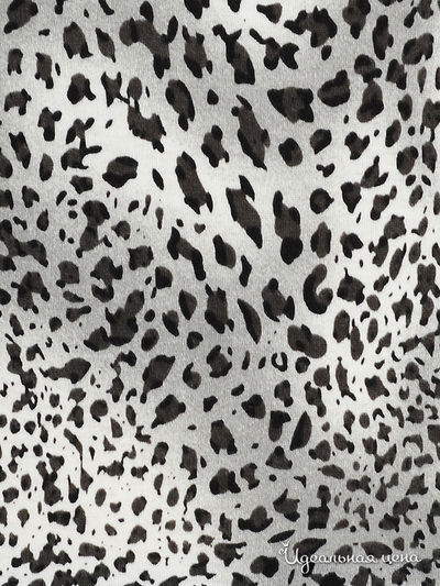 Платье Message женское, цвет серый / принт леопард