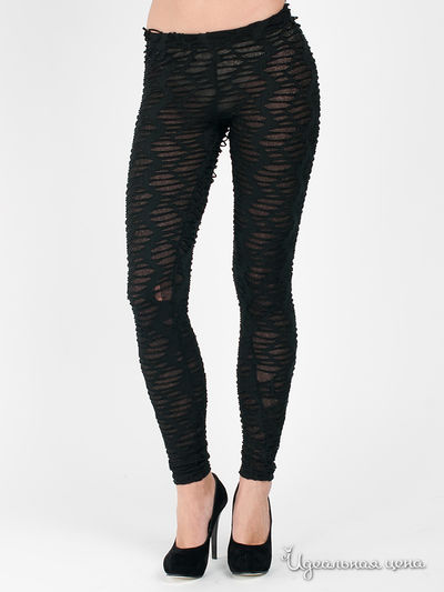 Леггинсы Message, цвет цвет черный