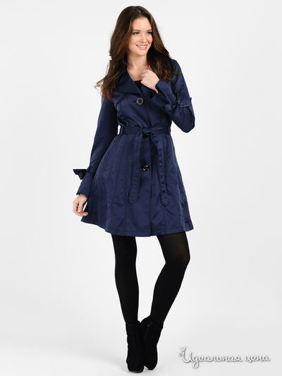 Плащ Message, цвет цвет сапфировый