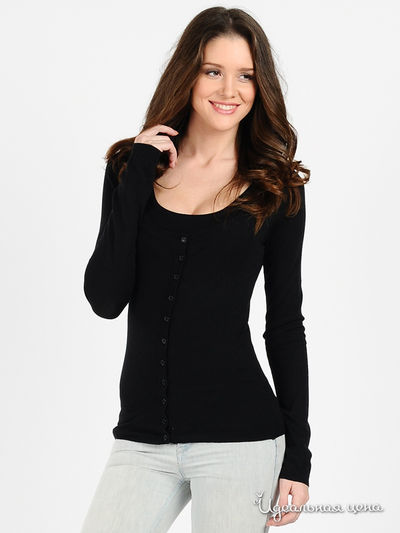 Кардиган Message, цвет цвет черный