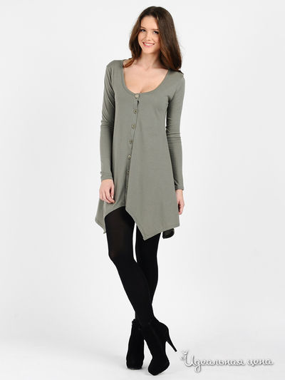 Туника Message, цвет цвет хаки