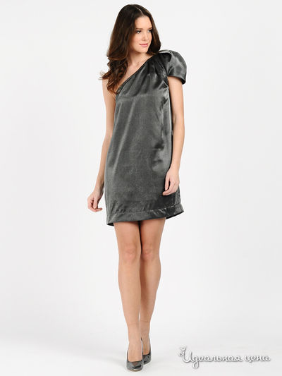 Платье Message, цвет цвет серебристый