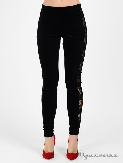 Леггинсы Message, цвет цвет черный