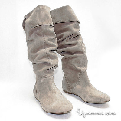 Сапоги Capriccio, цвет цвет серо-бежевый