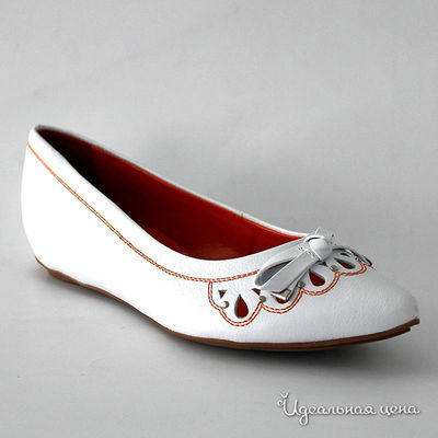 Балетки Capriccio, цвет цвет белый