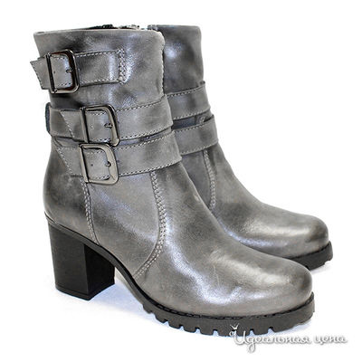 Полусапоги Capriccio, цвет цвет серый