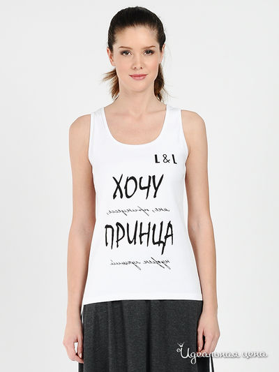Майка Love&Light, цвет цвет белый