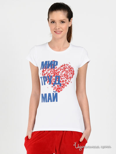 Футболка Love&Light, цвет цвет белый