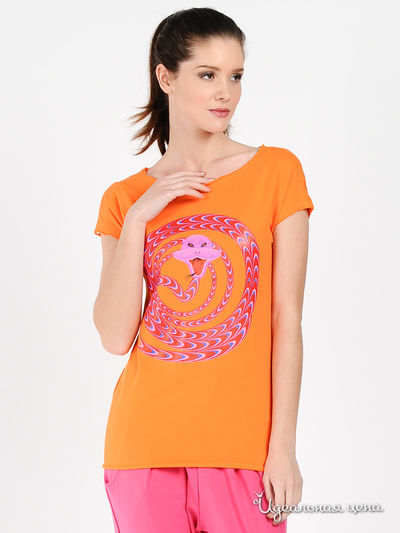 Футболка Love&Light, цвет цвет оранжевый