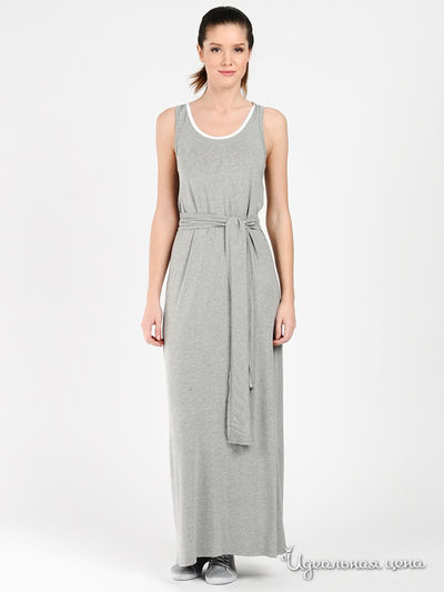 Платье Love&Light, цвет цвет серый меланж