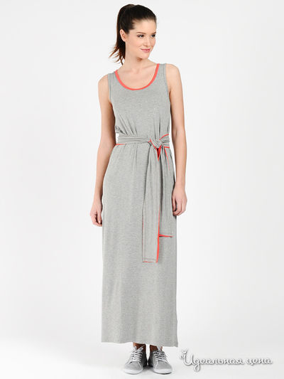 Платье Love&Light, цвет цвет серый меланж