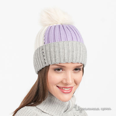 Шапка Marhatter, цвет цвет серый / молочный