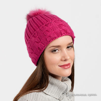 Шапка Marhatter, цвет цвет фуксия