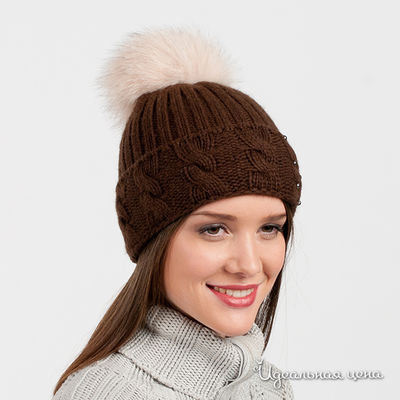 Шапка Marhatter, цвет цвет коричневый