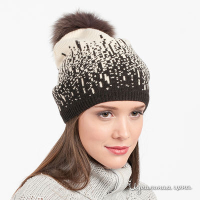 Шапка Marhatter, цвет цвет коричневый / бежевый