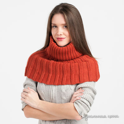 Шарф-снуд Marhatter, цвет цвет терракотовый