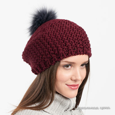 Берет Marhatter, цвет цвет бордовый