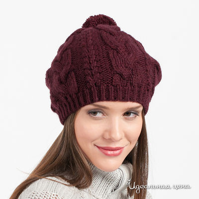 Берет Norialli, цвет цвет бордовый