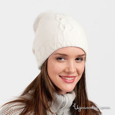 Шапка Marhatter, цвет цвет белый