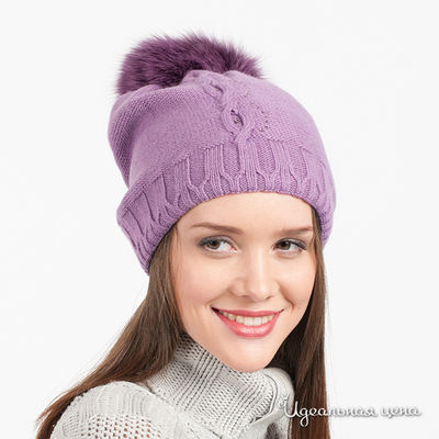 Шапка Marhatter, цвет цвет сиреневый