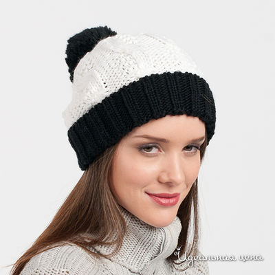 Шапка Marhatter, цвет цвет черный / белый