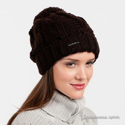 Шапка Marhatter, цвет цвет коричневый
