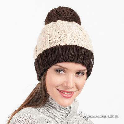 Шапка Marhatter, цвет цвет коричневый / бежевый