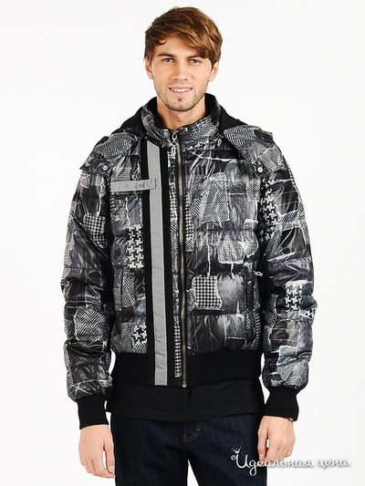 Пуховик Galliano, цвет цвет мультиколор