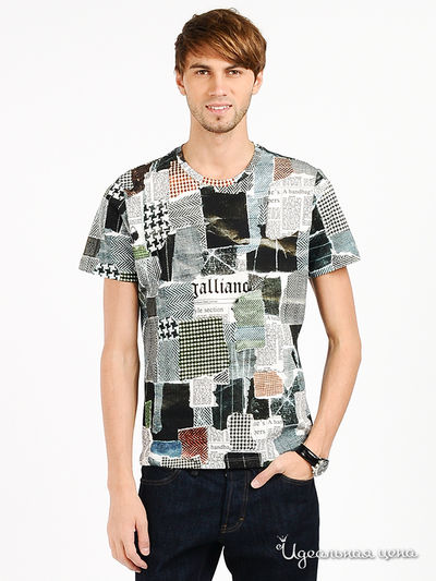 Футболка Galliano, цвет цвет мультиколор