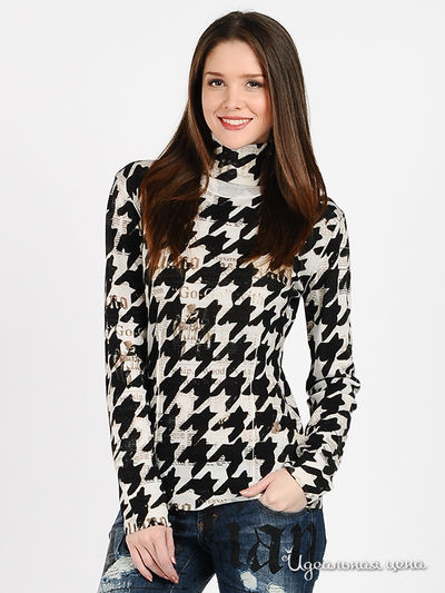 Водолазка Galliano, цвет цвет мультиколор