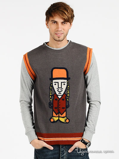 Джемпер Galliano, цвет цвет мультиколор