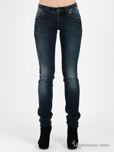 Джинсы Galliano, цвет цвет синий