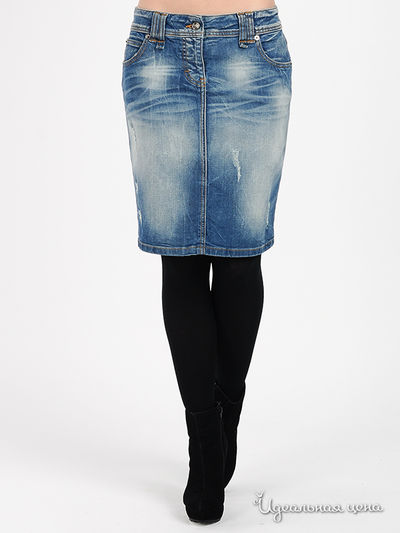 Юбка Galliano, цвет цвет синий