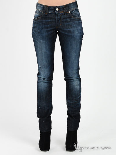 Джинсы Galliano, цвет цвет синий