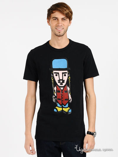 Футболка Galliano, цвет цвет черный