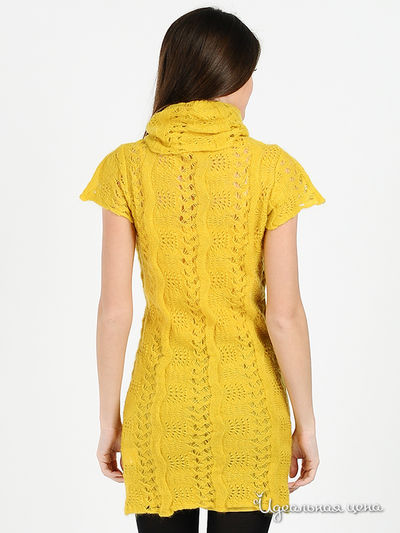 Платье Galliano женское, цвет лимонный