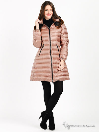 Пуховик Galliano, цвет цвет пудровый