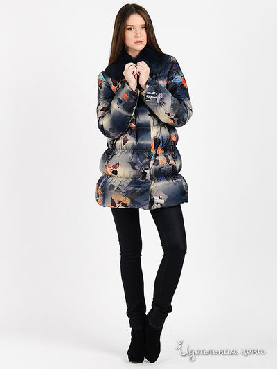 Пуховик Galliano, цвет цвет мультиколор