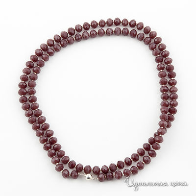 Бусы UNBIJOU, цвет цвет сливовый