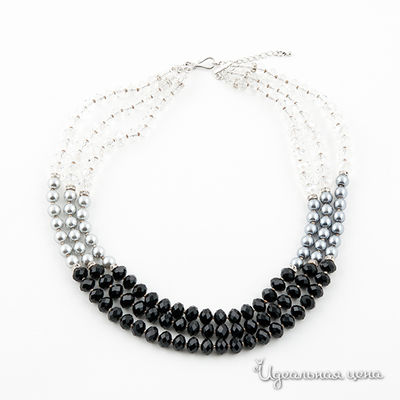 Ожерелье UNBIJOU, цвет цвет черный / белый